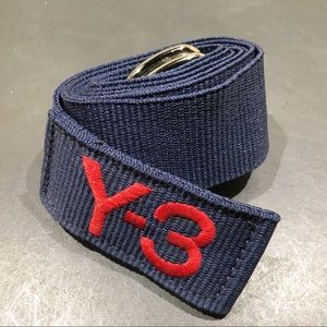Y-3 Yohji Yamamoto Belt Blue Logo Y3 Adidas